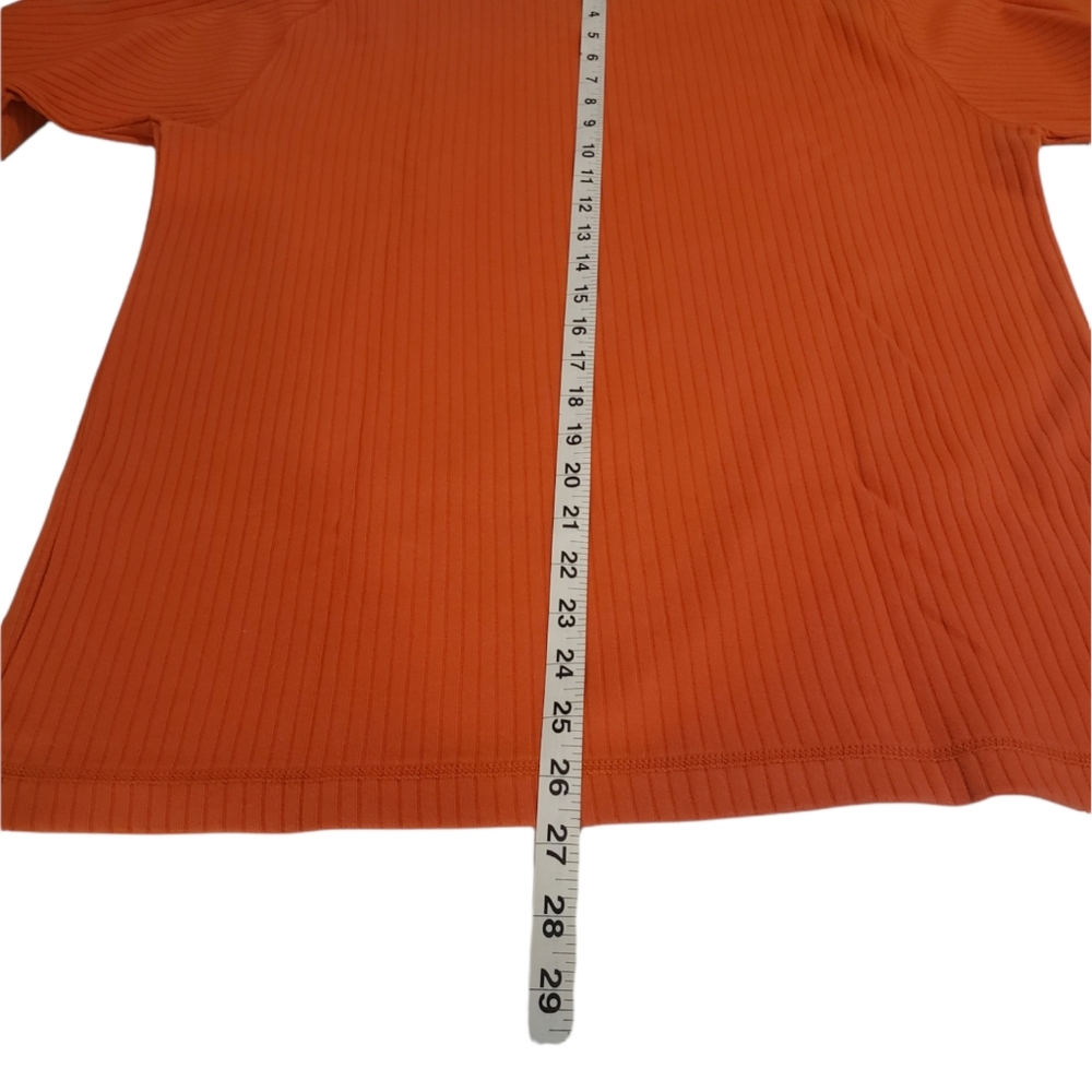 Abercrombie & Fitch Men's XL Long Sleeve Orange Shirt - Picture 4 of 5
